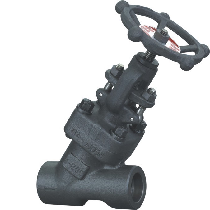 Y Type Butt Welded Globe Valve